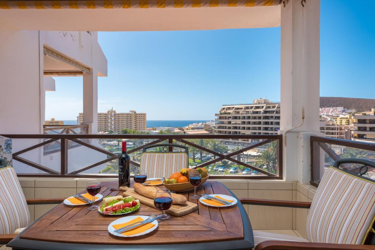 Great 'San Marino' Terrace And Pool Apartment Los Cristianos  Bagian luar foto